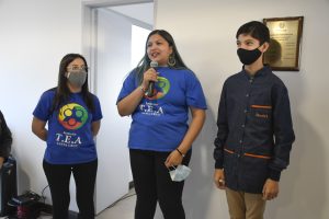 Alicia encabezó la inauguración del edificio de la fundación TEA en Río Gallegos