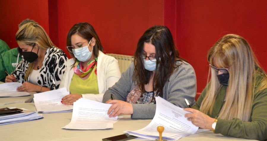 Autoridades provinciales y gremiales destacaron el CCT de la Sectorial Salud
