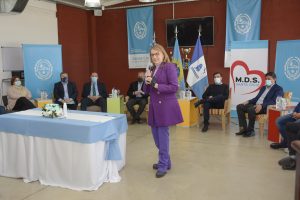 Alicia encabezó la firma de convenios destinados a la niñez junto a municipios