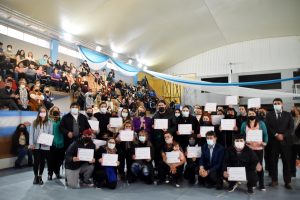 Alicia encabezó el acto de entrega de fortalecimientos a emprendedorxs de la Economía Social
