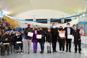 Alicia encabezó el acto de entrega de fortalecimientos a emprendedorxs de la Economía Social