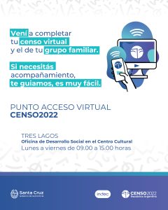 Censo 2022: Puntos de Acceso Virtuales vigentes en distintas localidades