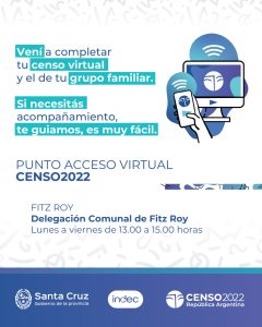 Censo 2022: Puntos de Acceso Virtuales vigentes en distintas localidades