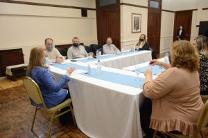 Alicia recibió en audiencia a autoridades del Club Hispano Americano