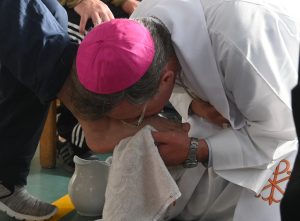 Se realizó la misa del Jueves Santo en la Unidad Penitenciaria N° 2