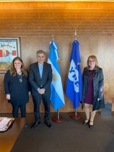 Alicia y Pablo González analizaron el Plan de Inversiones 2022