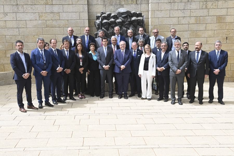 Alicia rindió homenaje a las víctimas del Holocausto en el Museo Yad Vashem