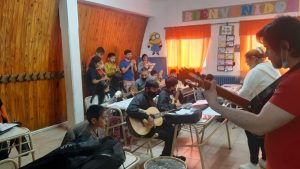 La Escuela Provincial de Música Re Si continúa desarrollando “Visitas Situadas” en las distintas sedes de la provincia