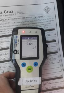 Santa Cruz se suma a la Alcoholemia Federal: Habrá controles en todo el país