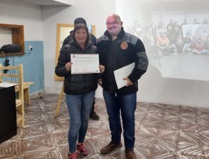 Protección Civil capacitó a vecinos y vecinas de Pico Truncado en primeros auxilios
