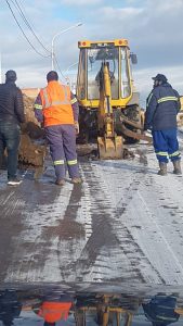 Servicios Públicos lleva adelante distintas acciones en las localidades de Santa Cruz