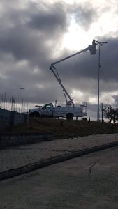 Servicios Públicos lleva adelante distintas acciones en las localidades de Santa Cruz