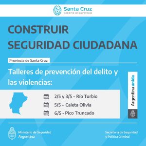 Provincia y Nación trabajan en la prevención del delito y la violencia