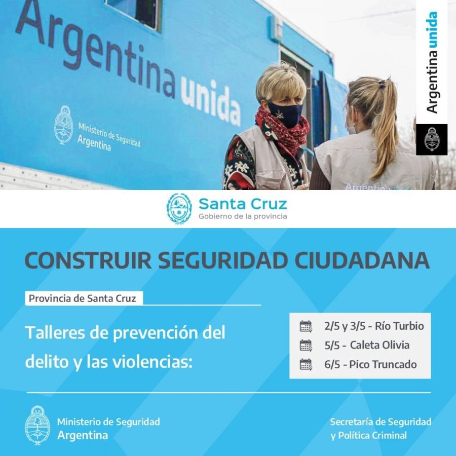 Provincia y Nación trabajan en la prevención del delito y la violencia