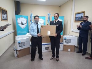 Seguridad entregó equipamiento para fortalecer al Servicio Penitenciario de Santa Cruz