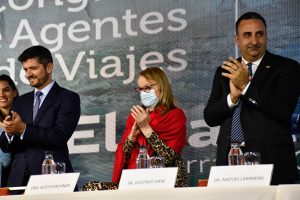 Alicia inauguró el 47º Congreso de Agentes de Viajes en El Calafate