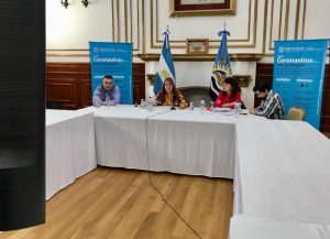 Alicia participó en video conferencia con el Ministerio de Transporte de la Nación
