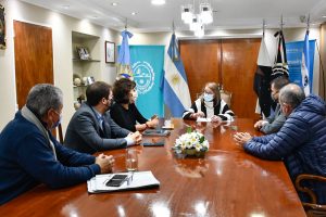 Alicia se reunió con autoridades de ENARSA en Casa de Gobierno