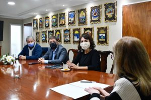 Alicia se reunió con autoridades de ENARSA en Casa de Gobierno