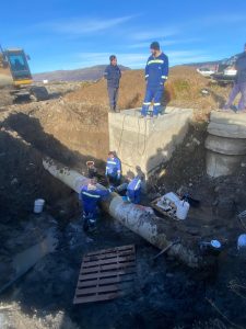 Finalizaron los trabajos para normalizar la provisión de agua en El Calafate