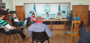 Intensa agenda del Gobierno Provincial en Puerto Deseado