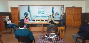 Intensa agenda del Gobierno Provincial en Puerto Deseado