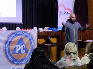 Capacitaron a equipos sobre el cuidado de adultos mayores y personas con movilidad reducida