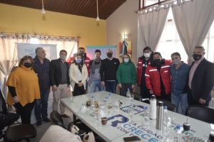 Alicia se reunió con representantes de trabajadores de YCRT