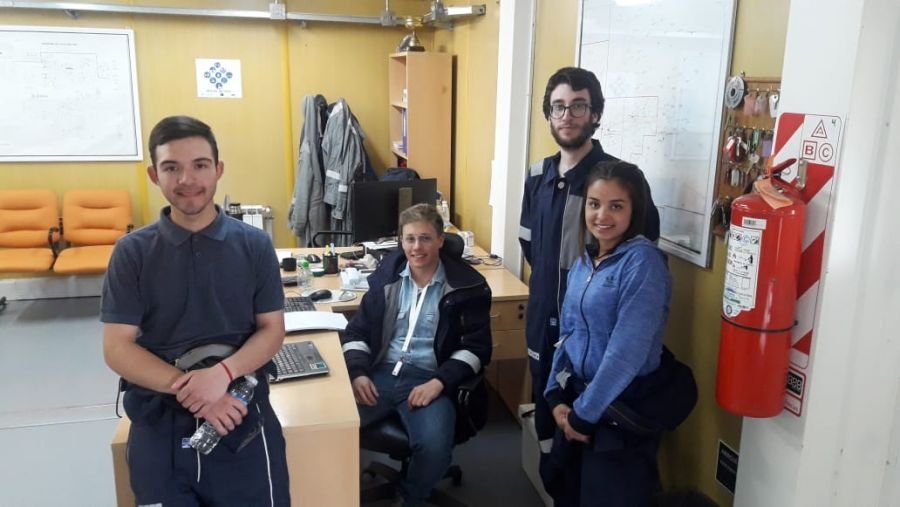 Estudiantes de Santa Cruz continúan las pasantías en CGC