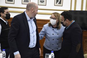 Alicia se reunió con intendentxs y comisionadxs del Frente de Todos