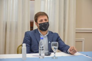Alicia recibió en audiencia a las autoridades del Tenis Club de Río Gallegos