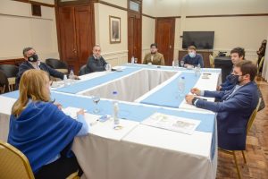 Alicia recibió en audiencia a las autoridades del Tenis Club de Río Gallegos