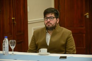 Alicia recibió en audiencia a las autoridades del Tenis Club de Río Gallegos