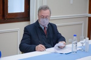 Alicia encabezó la firma de convenio en el marco del Plan Nacional “Argentina contra el hambre”