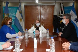 Alicia se reunió con Autoridades Nacionales de Conectividad en Casa de Gobierno