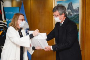Alicia se reunió con Autoridades Nacionales de Conectividad en Casa de Gobierno