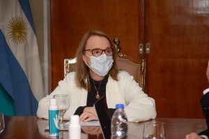 Alicia se reunió con Autoridades Nacionales de Conectividad en Casa de Gobierno