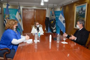 Alicia se reunió con Autoridades Nacionales de Conectividad en Casa de Gobierno
